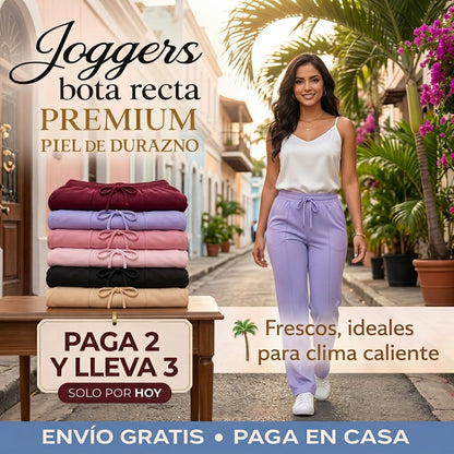 Joggers Bota Recta Premium – Comodidad que se ve, calidad que se siente