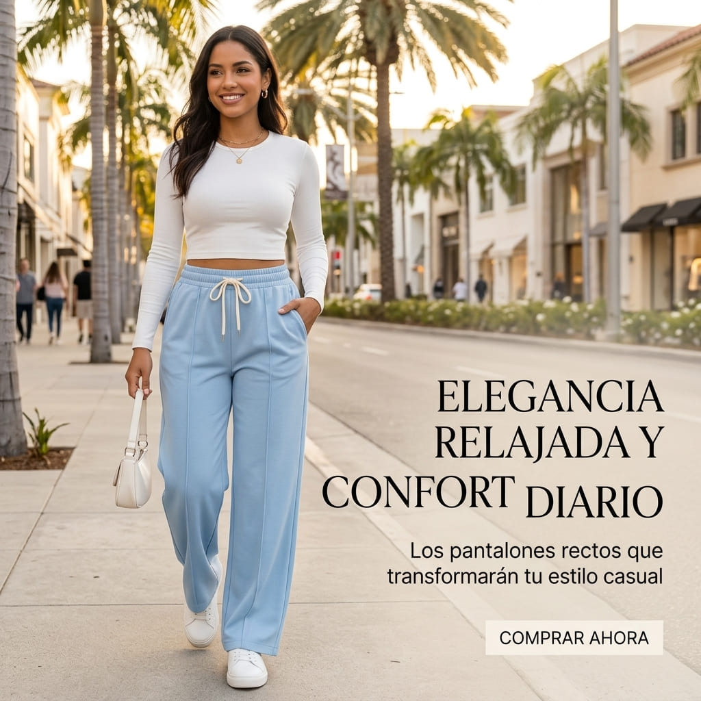Joggers Bota Recta Premium – Comodidad que se ve, calidad que se siente